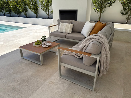 Jordan aluminium outdoor sofa set