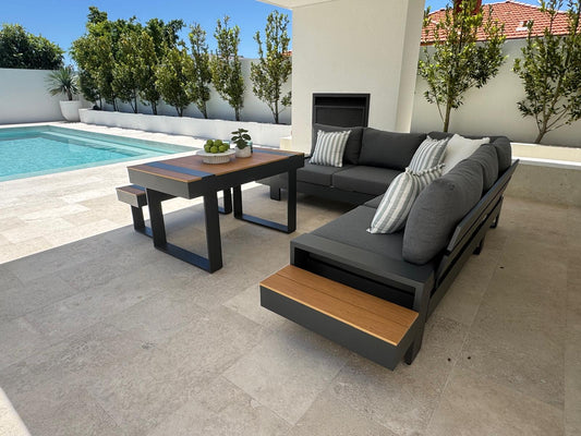 Lucian Outdoor Dining Lounge